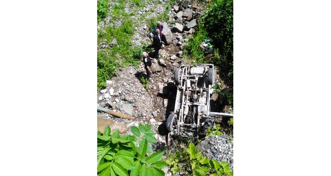 Giresun’da trafik kazası: 1 ölü, 1 yaralı