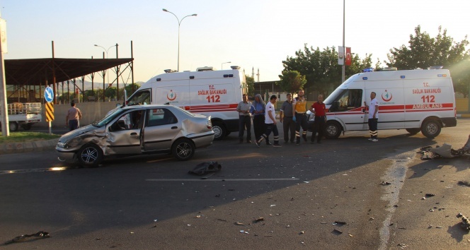 Şanlıurfa’da trafik kazası: 4 yaralı (17 Haziran 2017)