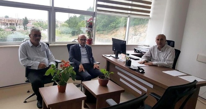 Başkan Metin Oral’dan hastane müdürüne ziyaret
