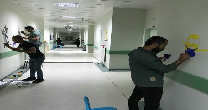 Yaşar Eryılmaz Devlet Hastanesi’nde çocuklar için yeni bir proje