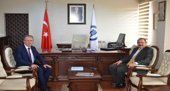 Zonguldak Valisi Kaban, Rektör Uzun’u ziyaret etti