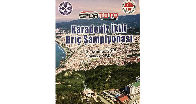 Spor Toto Karadeniz İkili Briç Şampiyonası Ordu’da yapılacak