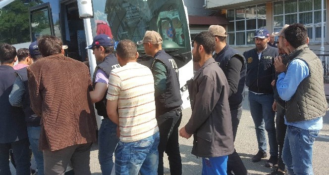 Samsun’da DEAŞ’tan adliyeye sevk edilen 11 kişiye adli kontrol