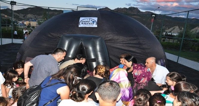 Tunceli Belediyesi’nden uzay çadırı