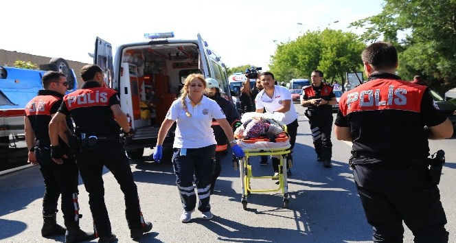 Başkentte dolmuş kazası: 16 yaralı
