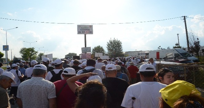 Kılıçdaroğlu, yürüyüşünün 10. gününü tamamladı