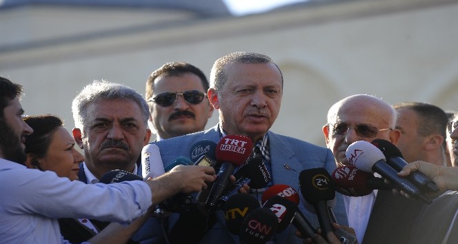 Cumhurbaşkanı Recep Tayyip Erdoğan : &quot;Şu anda gayet iyi konumdayım. &quot;