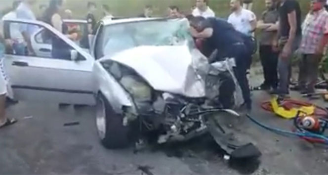 Beykoz&#039;da yaşanan trafik kazasında faciadan dönüldü: 5 yaralı