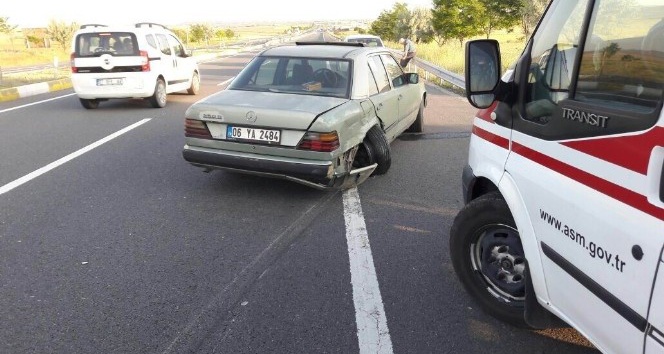 Kulu’da trafik kazası: 1 yaralı