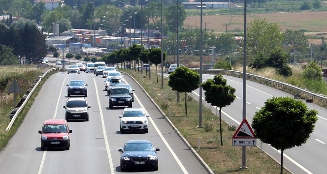Tatilciler dönüş yolunda, Tekirdağ’da trafik felç