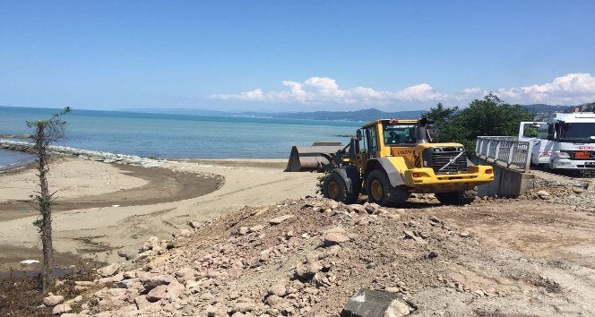 Trabzon’da sadece kadınlara hizmet verecek plaj yapılıyor