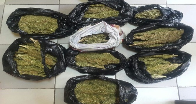 Gaziantep’te 58 kilo uyuşturucu ele geçirildi
