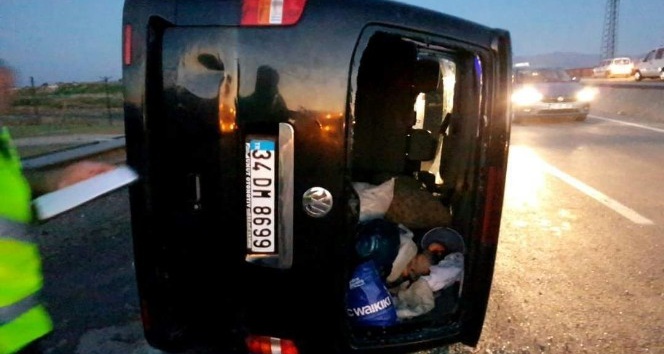 Erzurum’da trafik kazası: 8 yaralı
