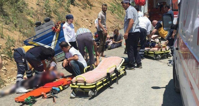 Sakarya’da patpat kazası: 2 ölü 5 yaralı