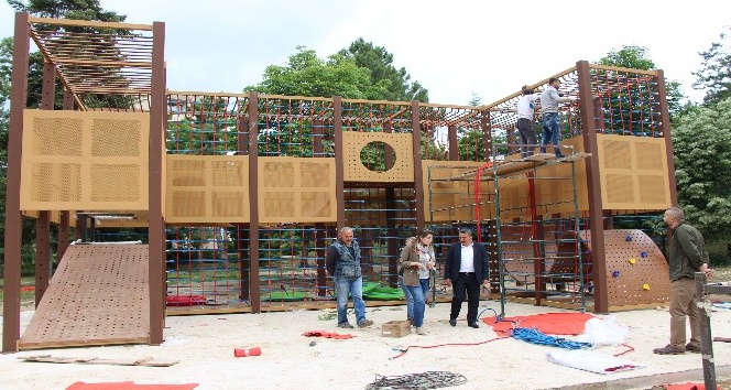 Seydişehir Belediyesinden ilk macera oyun parkı