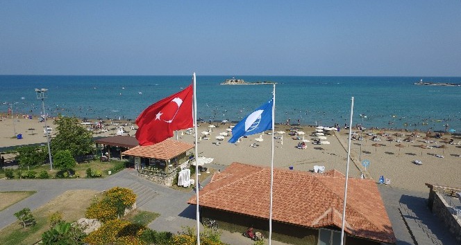 Yumurtalık’ta bu yıl da "Mavi Bayrak" dalgalanıyor