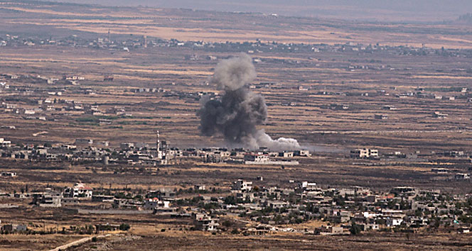 Suriye rejimi ateşkese rağmen hava saldırısı düzenledi