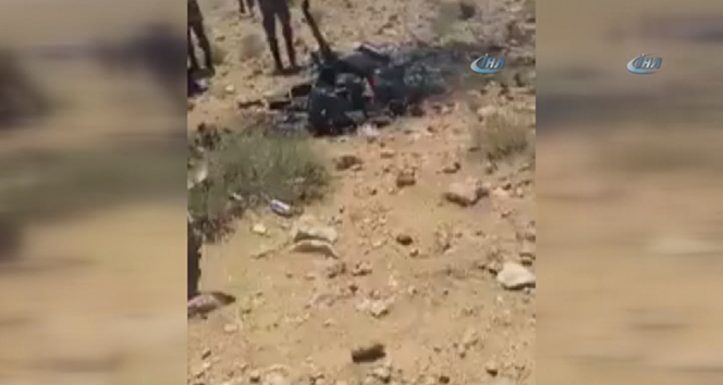 Ürdün&#039;e ait drone Suriye sınırına düştü