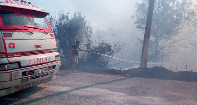 Alanya’daki orman yangını 24 saattir devam ediyor