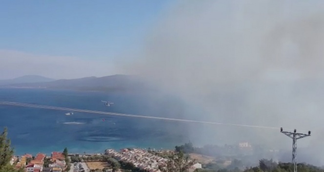 İzmir&#039;de ikinci orman yangını