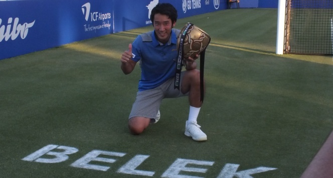 Antalya Open’in en büyük raketi Yuichi Sugita oldu