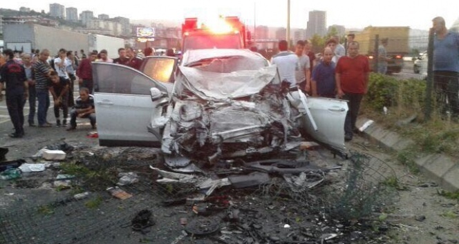 Trabzon'da trafik kazası! 3 ölü