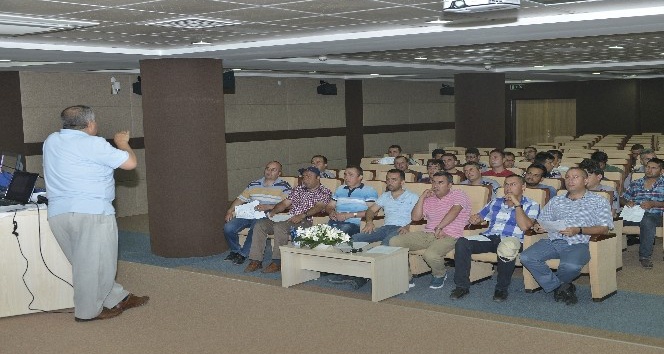 KMÜ’de güvenlik personeline eğitim verildi