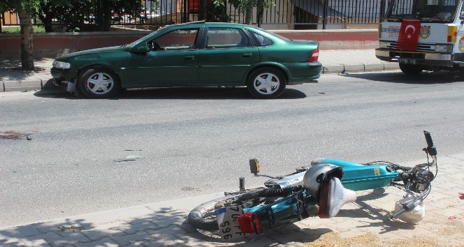 Karaman’da trafik kazası: 1 yaralı