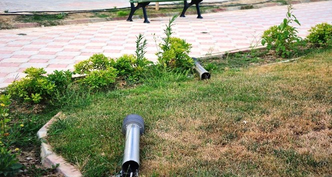 15 Temmuz Şehitler parkına çirkin saldırı