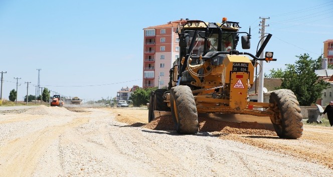 Karaman Belediyesinden asfalt çalışmaları