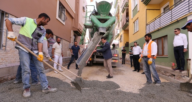 Karaman’da ilk beton Başkan Subaşıoğlu’ndan