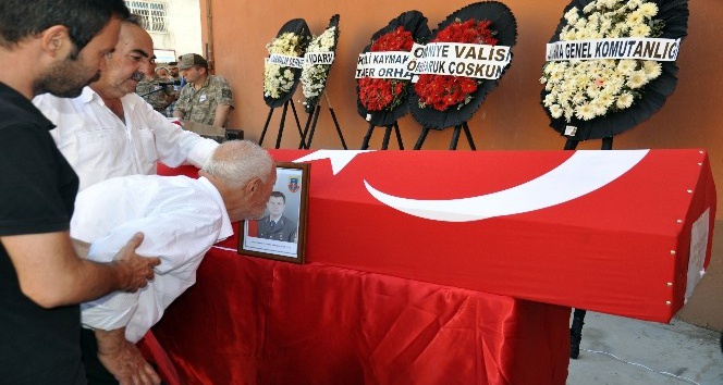 Kazada hayatını kaybeden uzman çavuş toprağa verildi