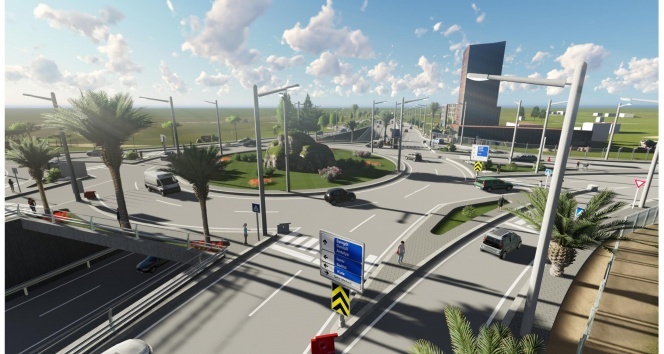 Alaşehir’de trafiği rahatlatacak kavşak projesi başlıyor