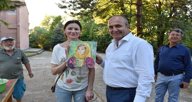 Taşköprü Belediyesi 2. Uluslararası Resim Çalıştayı başladı