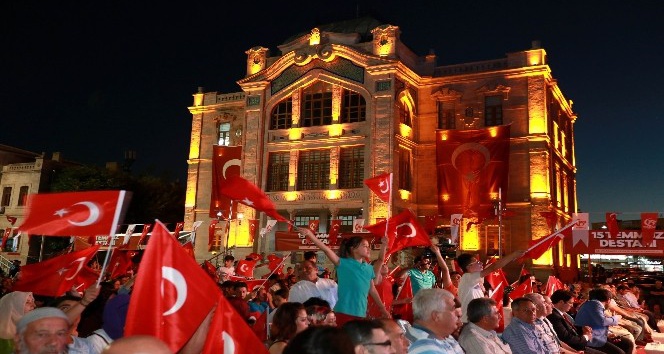 15 Temmuz Aksaray Milli İrade Meydanında anıldı