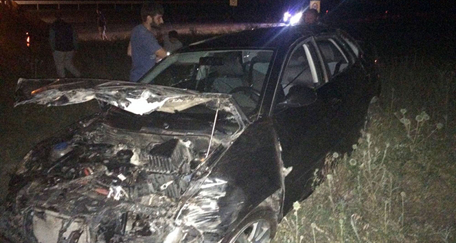 Uşak’ta trafik kazası: 1 ölü..