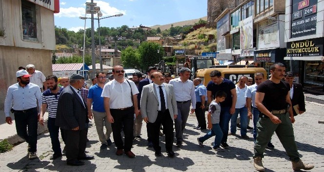 Bitlis’te “Sokak Sağlıklaştırılması” projesi