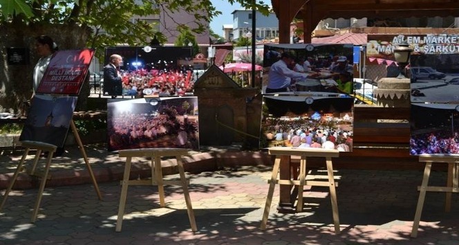 Bahçe’de "15 Temmuz Fotoğraf Sergisi"