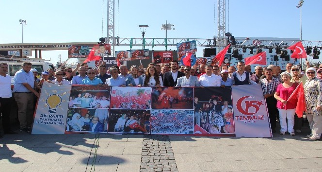AK Parti Çanakkale İl  Başkanlığından 15 Temmuz bildirisi