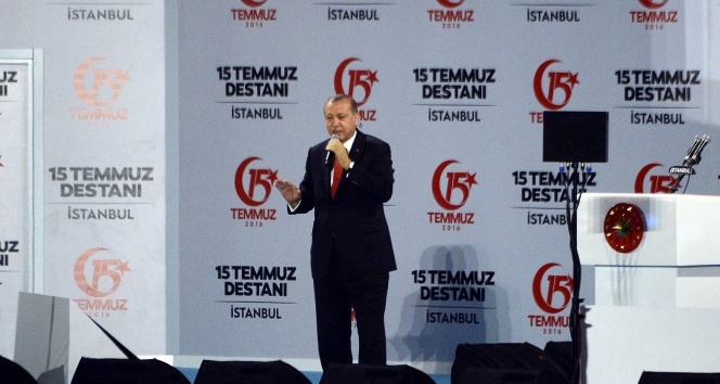 Cumhurbaşkanı Erdoğan&#039;dan, sesli 15 Temmuz mesajı