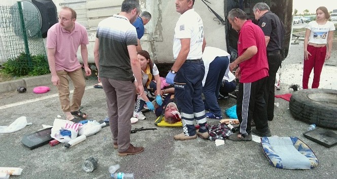 Giresun’da trafik kazası: 23 yaralı