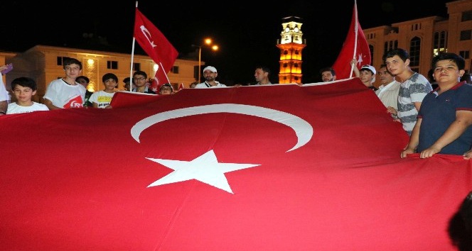 Yozgat’ta demokrasi nöbeti