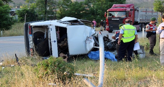 Karabük’te trafik kazası: 1 ölü