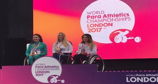 Engelli sporcu Hamide Kurt, dünya 3’üncüsü oldu
