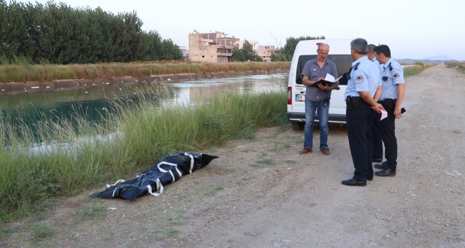 Sulama kanalında erkek cesedi bulundu |Adana haberleri