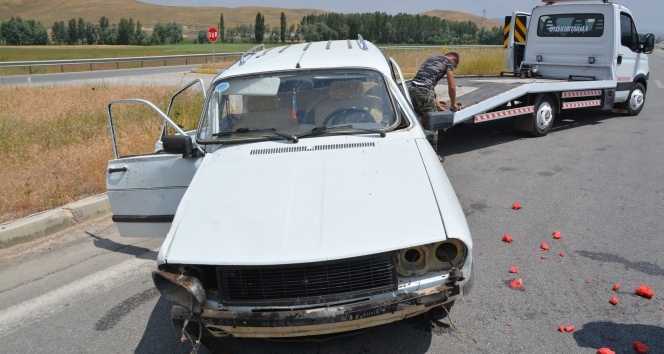 Sivas&#039;ta trafik kazası: 6 yaralı!