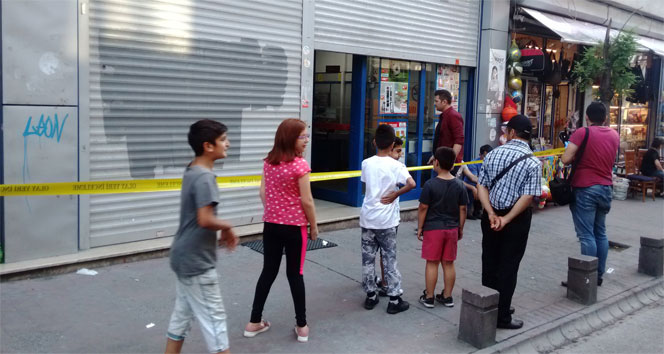 Beyoğlu’nda silahlı market soygunu
