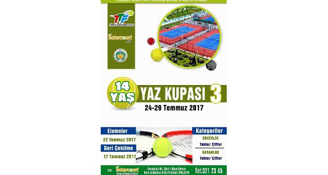 Malatya’da 14 Yaş Yaz Kupası Tenis Turnuvası düzenlenecek