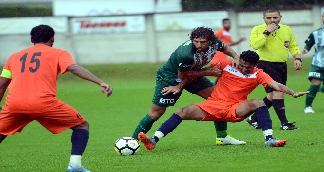 Bursaspor’un hazırlık maçında gol sesi çıkmadı
