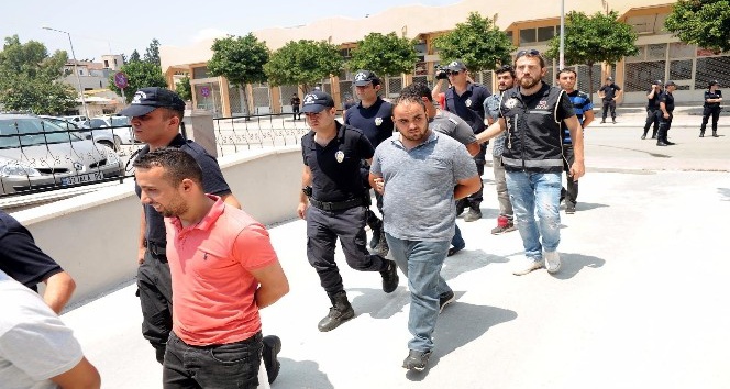 Mersin’de suç örgütü operasyonu: 11 gözaltı
